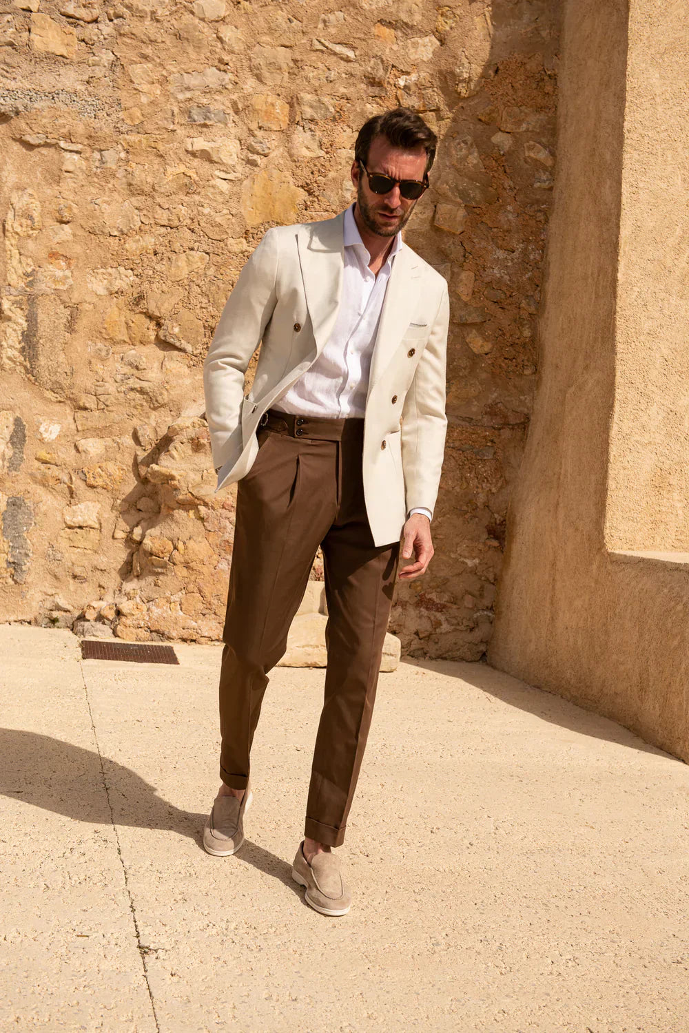 Dario - Pantaloni in Cotone Premium