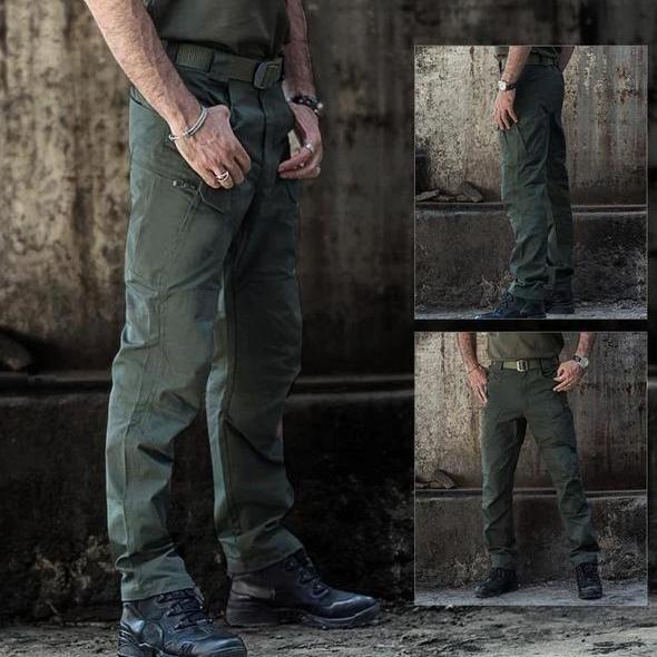 Sergio - Pantaloni Utility in Nylon per Tutte le Stagioni