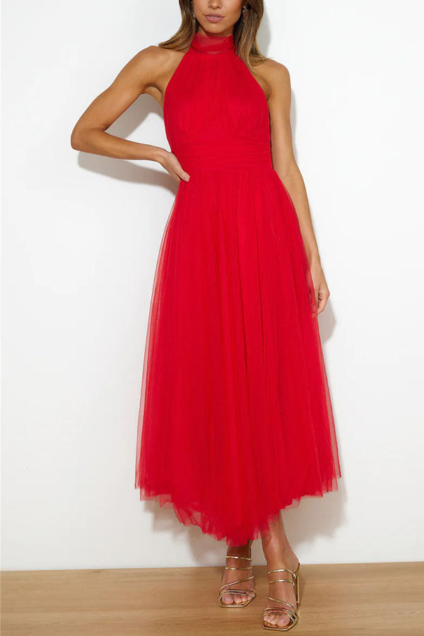 Elisa - Abito Elegante con Gonna Lunga