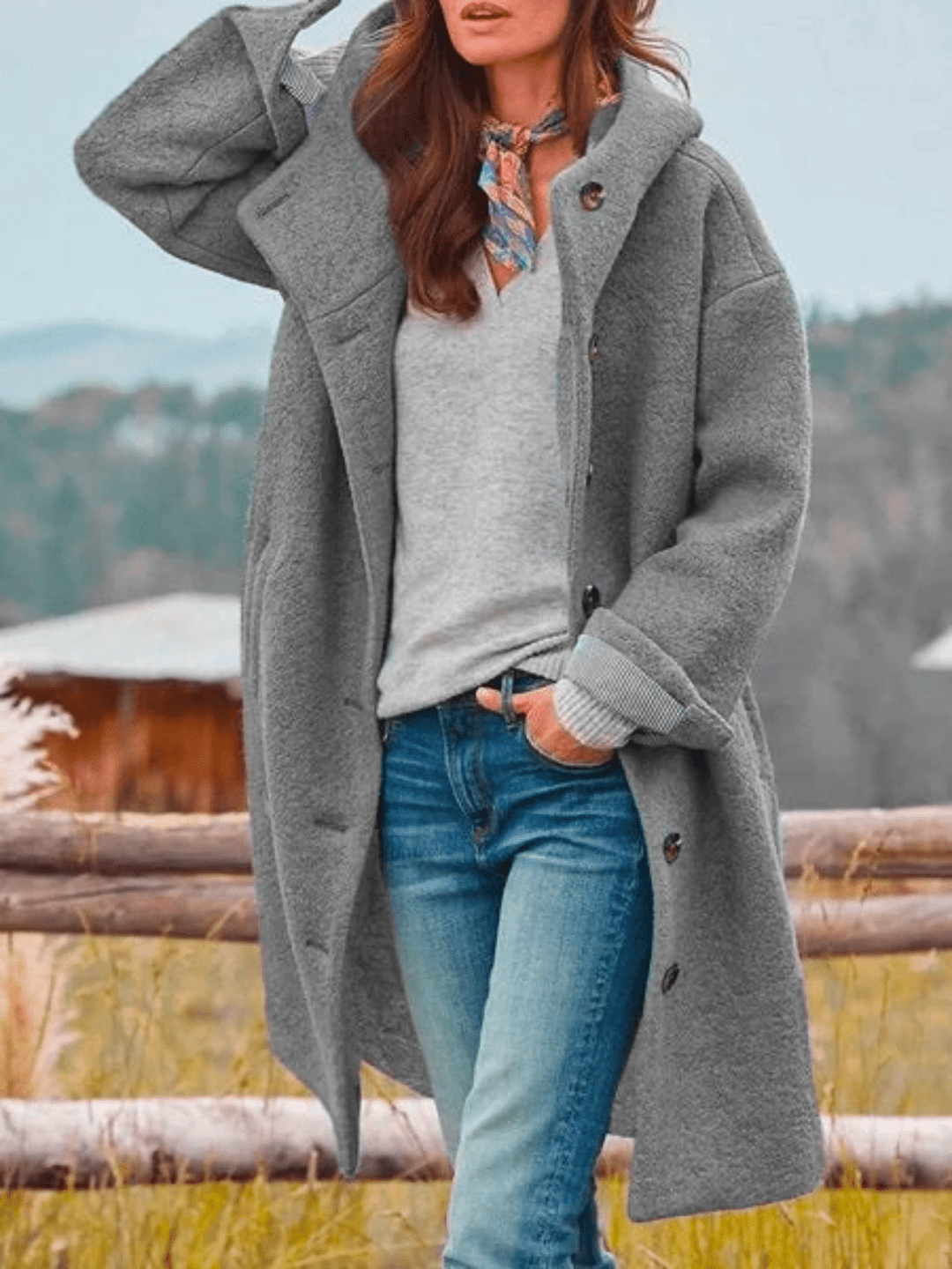 Lara - Cappotto in Lana Morbida e Confortevole