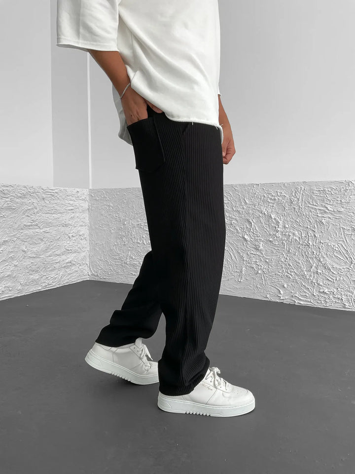 Paolo - Pantaloni in Spandex a Costine per il Comfort