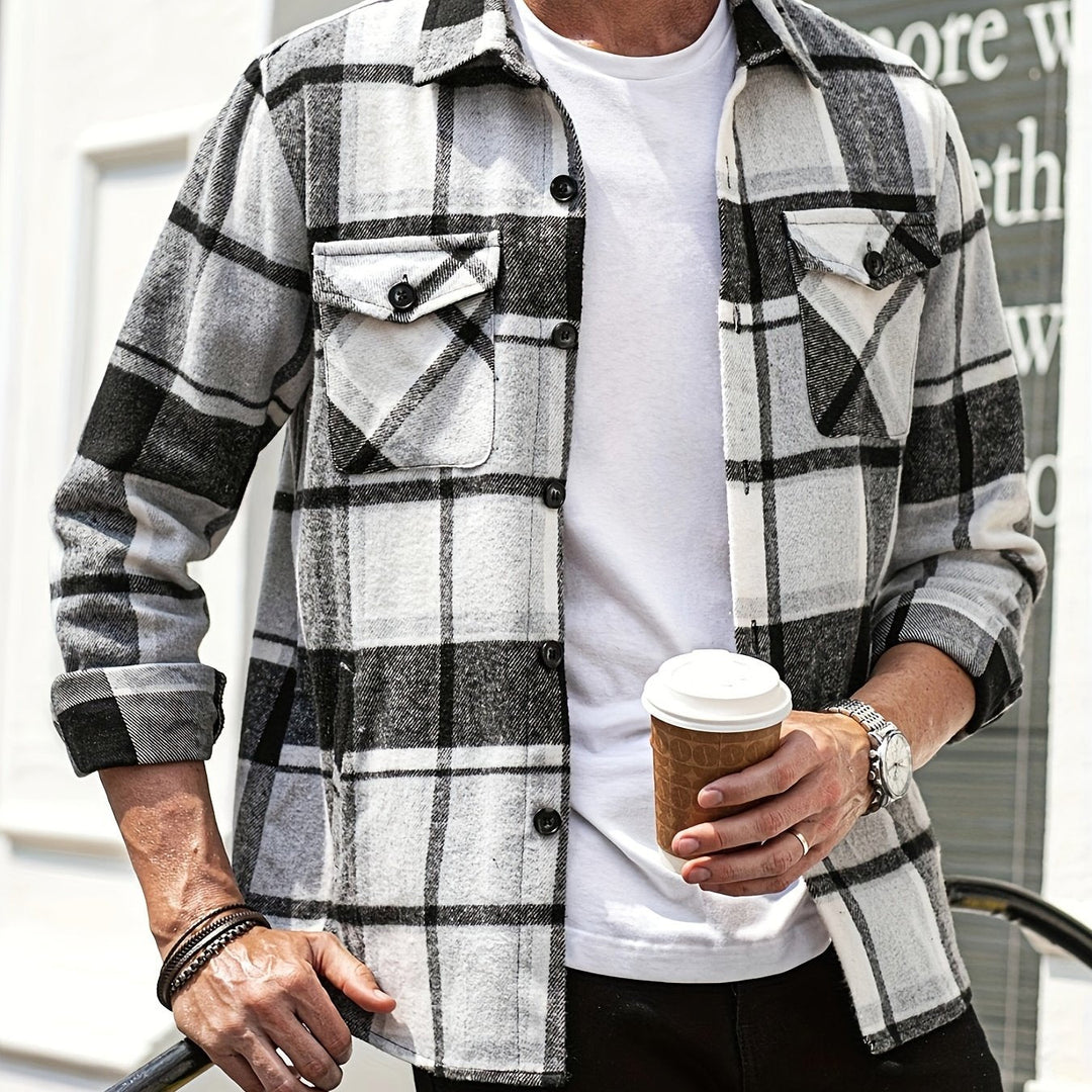 Mario - Giacca Urban Woodsman in Misto Lana