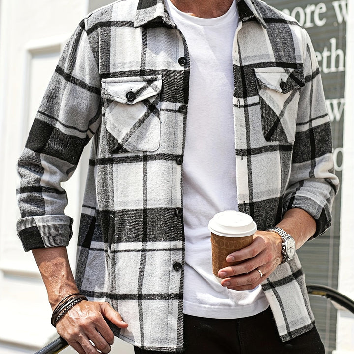 Mario - Giacca Urban Woodsman in Misto Lana