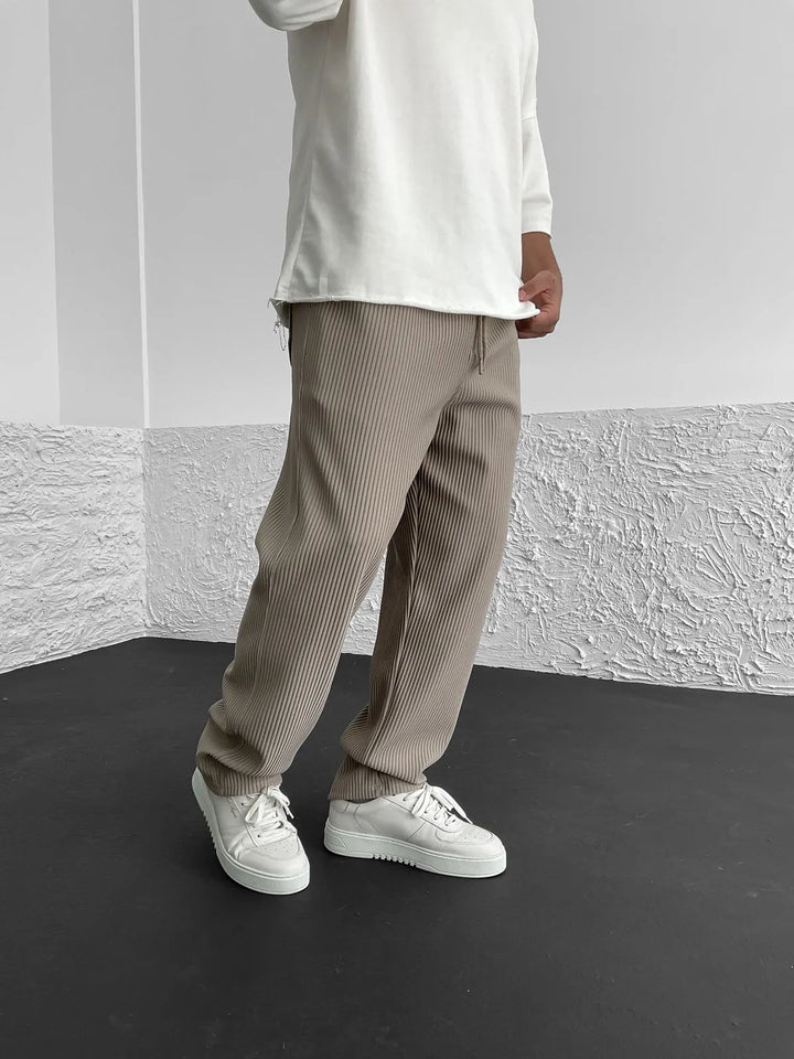 Paolo - Pantaloni in Spandex a Costine per il Comfort