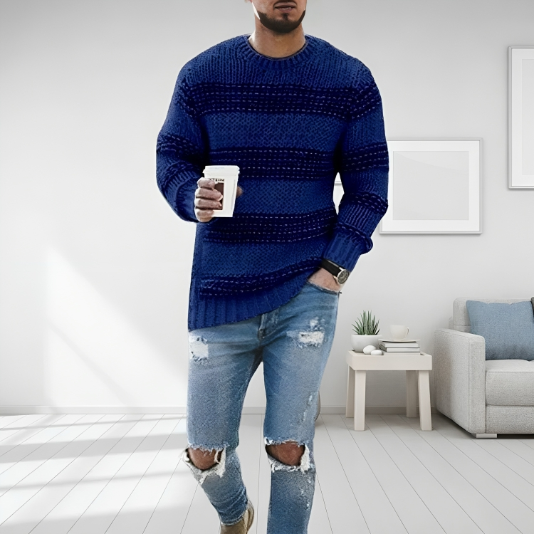 Maglione da uomo in cotone di alta qualità