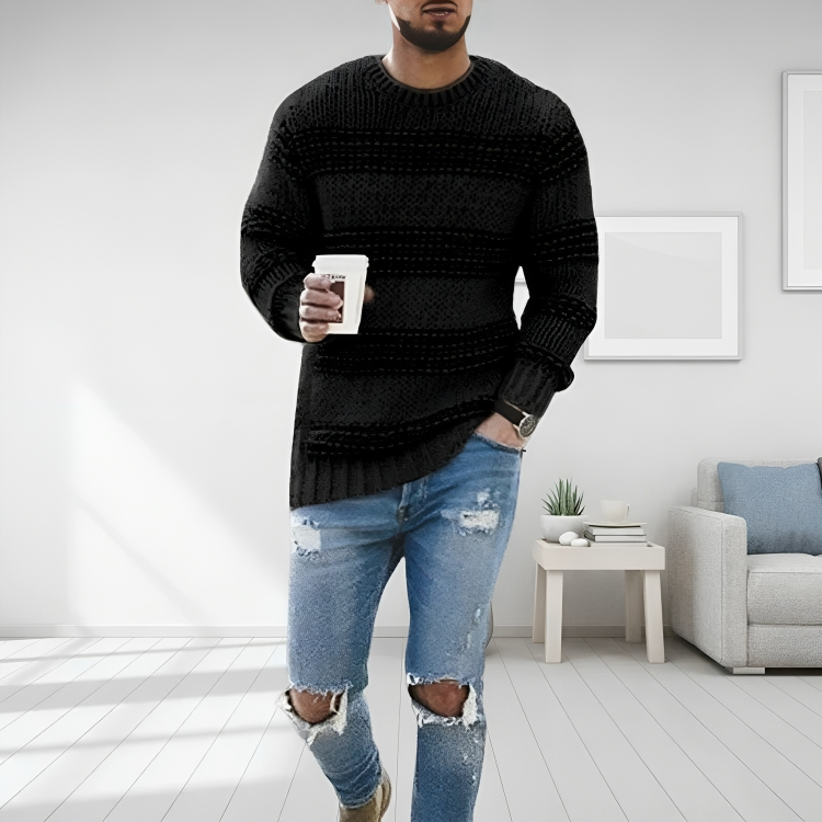 Maglione da uomo in cotone di alta qualità
