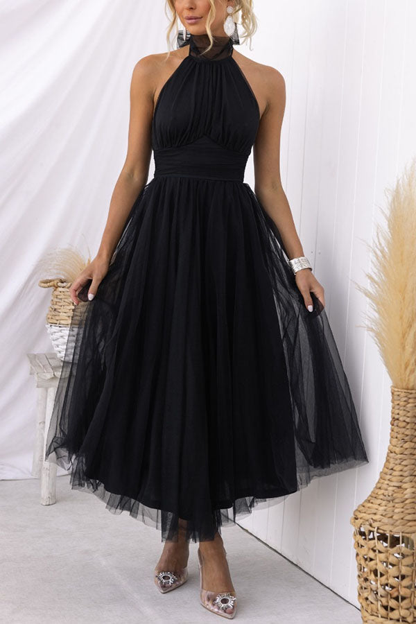 Elisa - Abito Elegante con Gonna Lunga