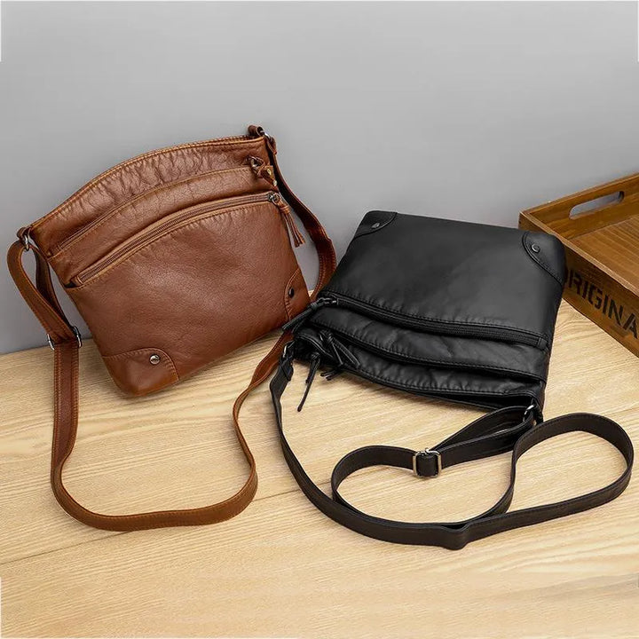 Borsa a tracolla in pelle