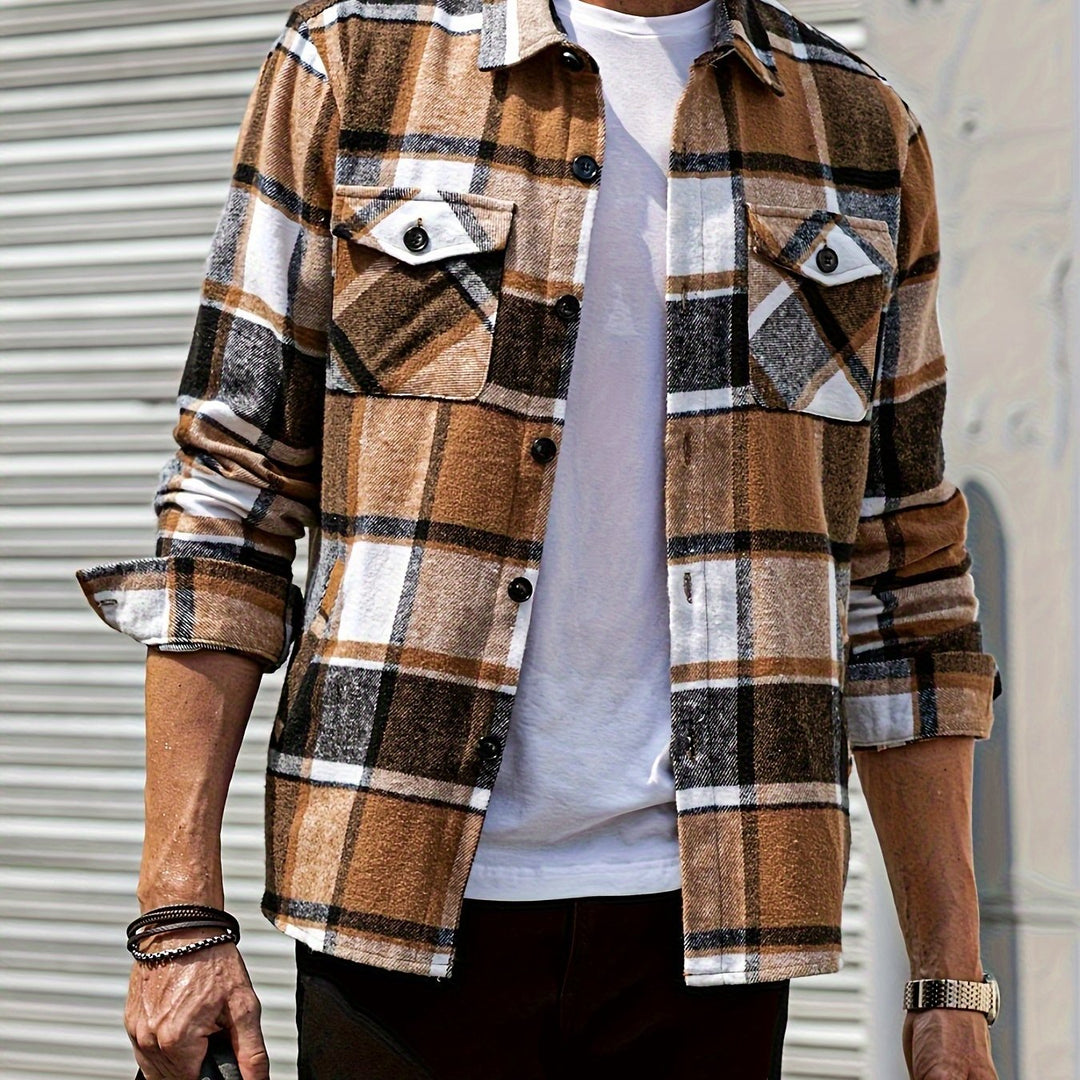 Mario - Giacca Urban Woodsman in Misto Lana