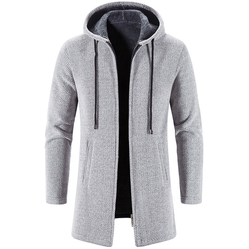 Marco - Giacca con Cappuccio in Cotone Premium