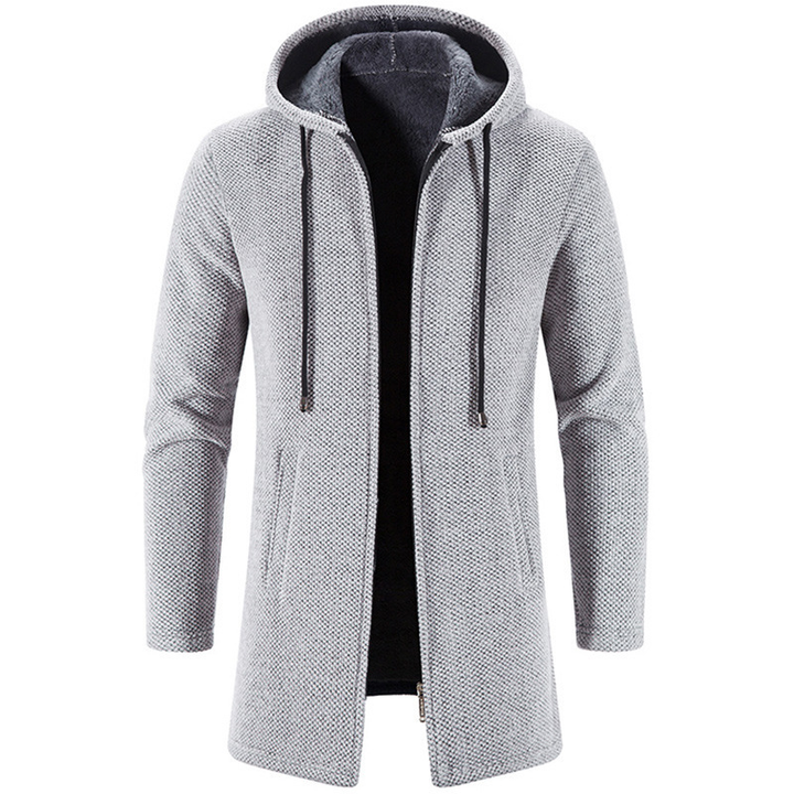 Marco - Giacca con Cappuccio in Cotone Premium