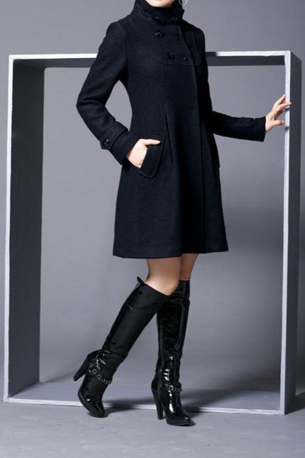 Carla - Elegante Cappotto di Seta
