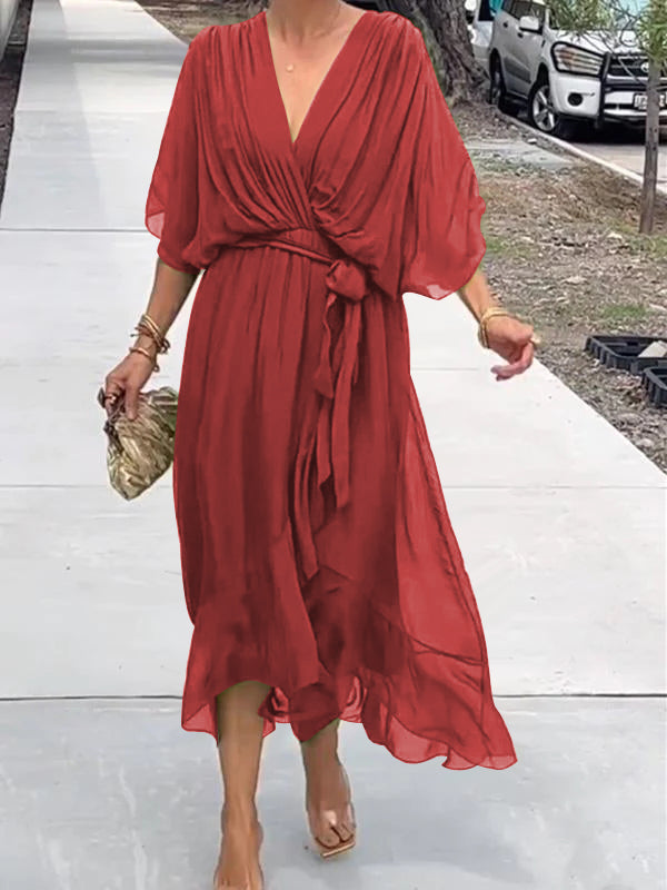Rita - Abito Elegante con Scollatura a V