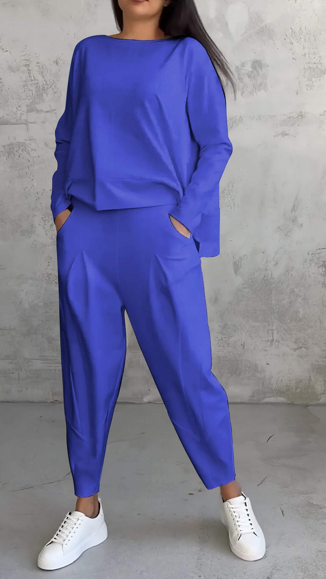 Daria - Combinazione Confortevole con Collo a Giro