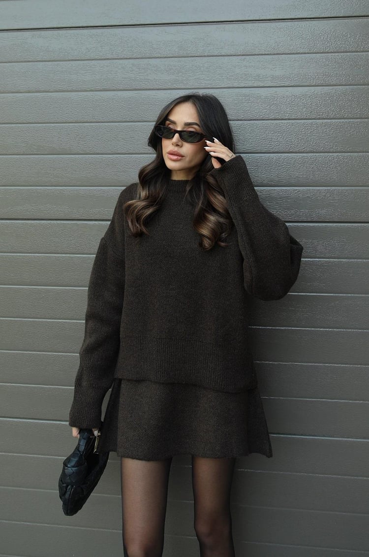 Tina - Set Morbido Autunno in Lana