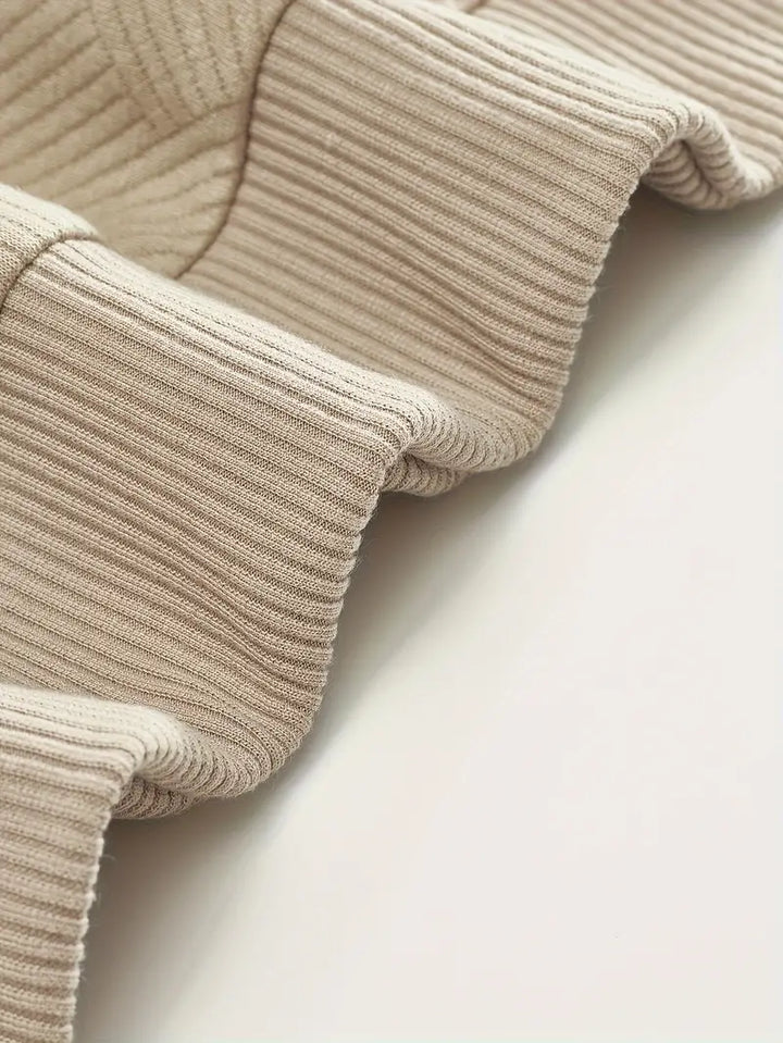Franco - Maglione Zip-Up Geometrico in Misto Lana