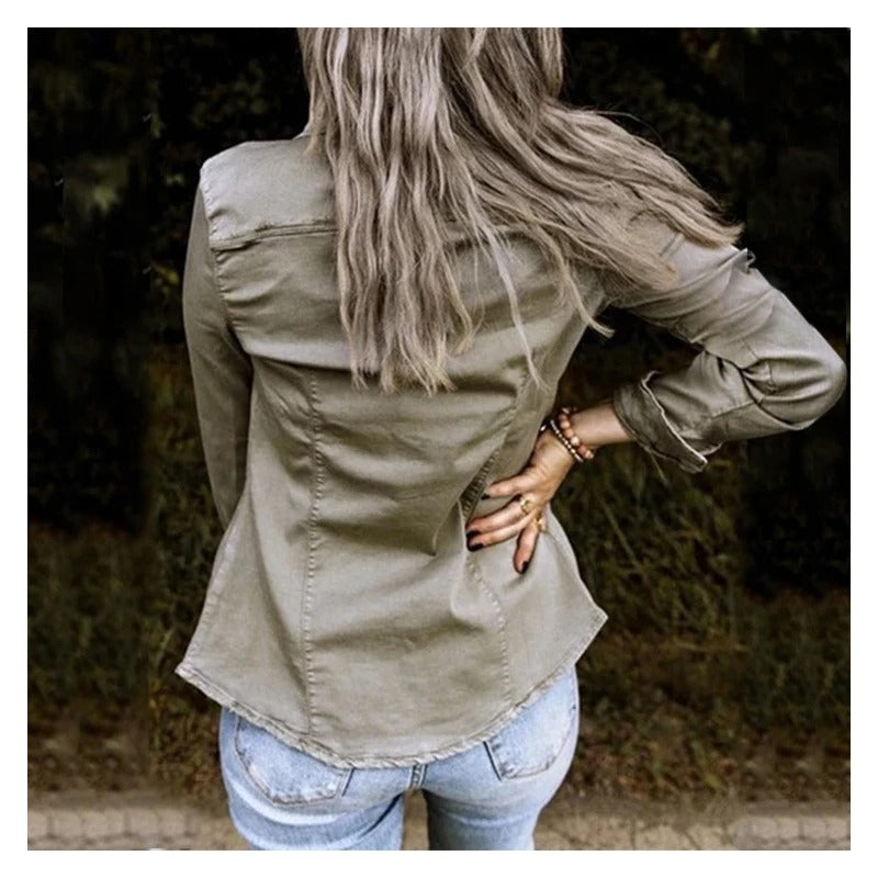 Livia - Giacca di jeans di alta qualità
