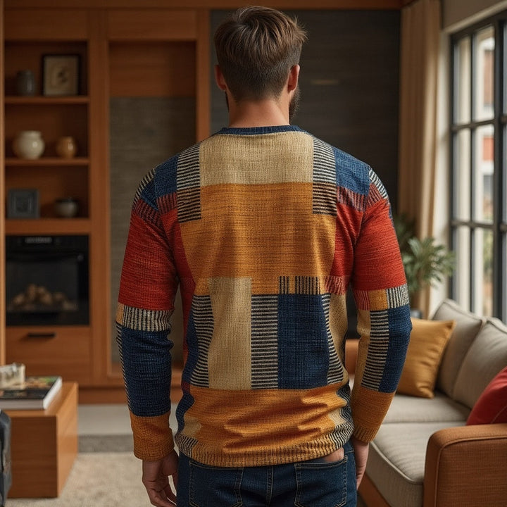 Matteo - Elegante Maglione in Cashmere e Lana