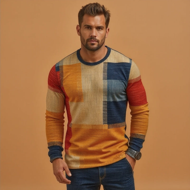 Matteo - Elegante Maglione in Cashmere e Lana