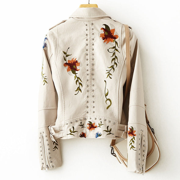 Emma - Giacca in pelle premium
