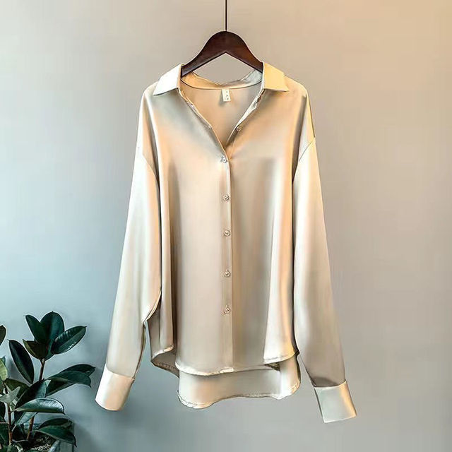 Elisa - Camicia in raso per donne