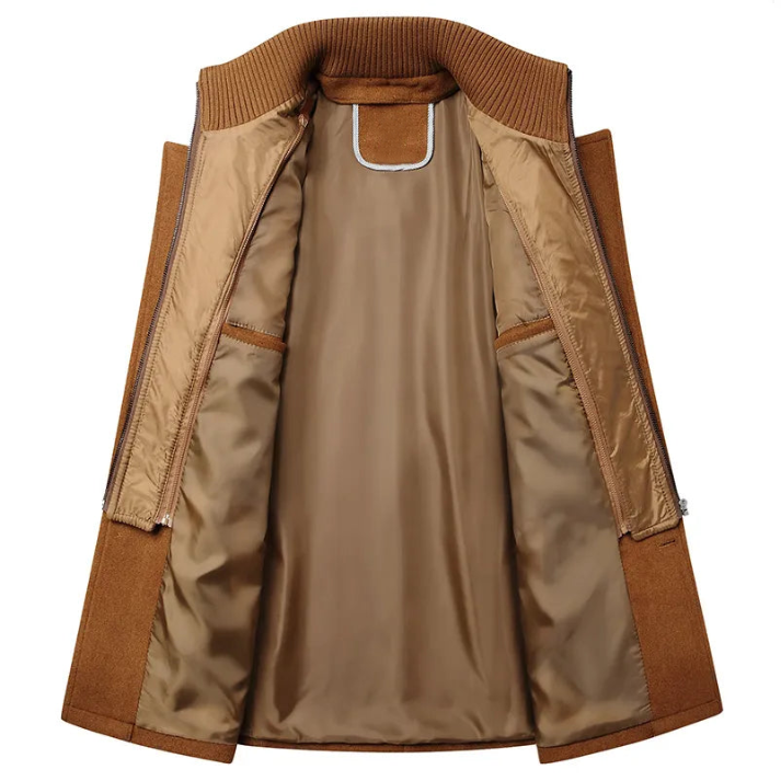 Bruno - Cappotto di lusso in lana vergine