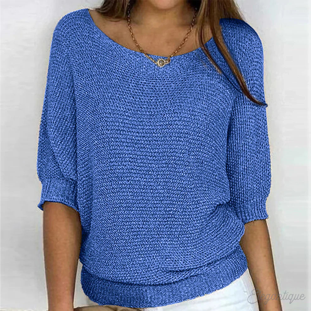 Lara - Pullover Premium in Lana Elegante