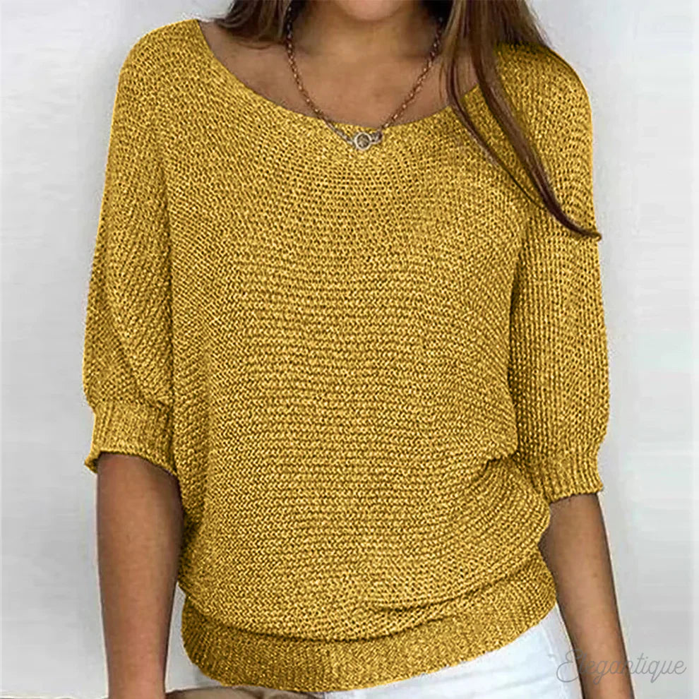 Lara - Pullover Premium in Lana Elegante