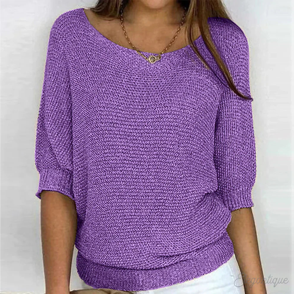 Lara - Pullover Premium in Lana Elegante