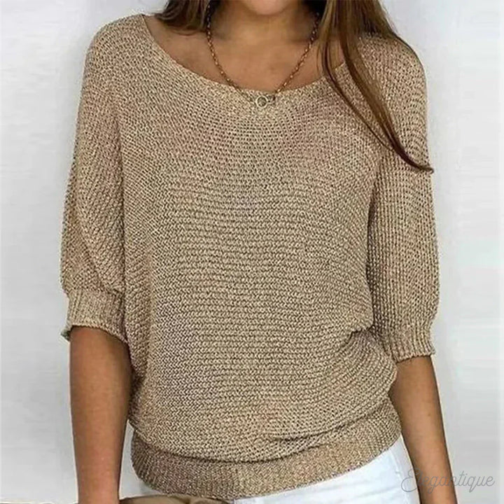 Lara - Pullover Premium in Lana Elegante