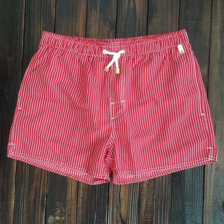 Pantaloni corti a righe marittime
