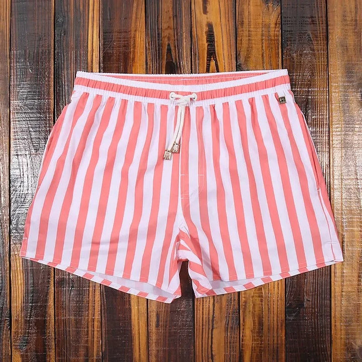 Pantaloni corti a righe marittime
