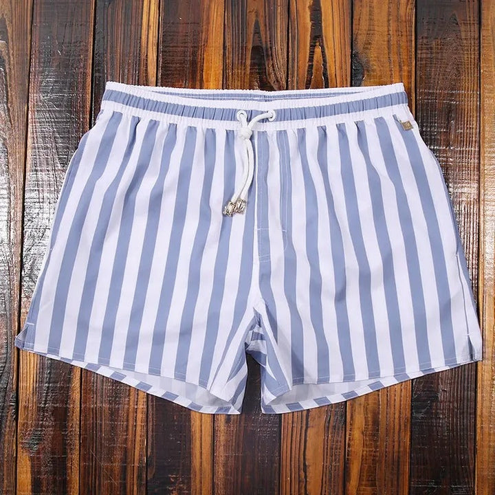 Pantaloni corti a righe marittime