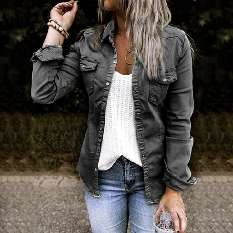Livia - Giacca di jeans di alta qualità