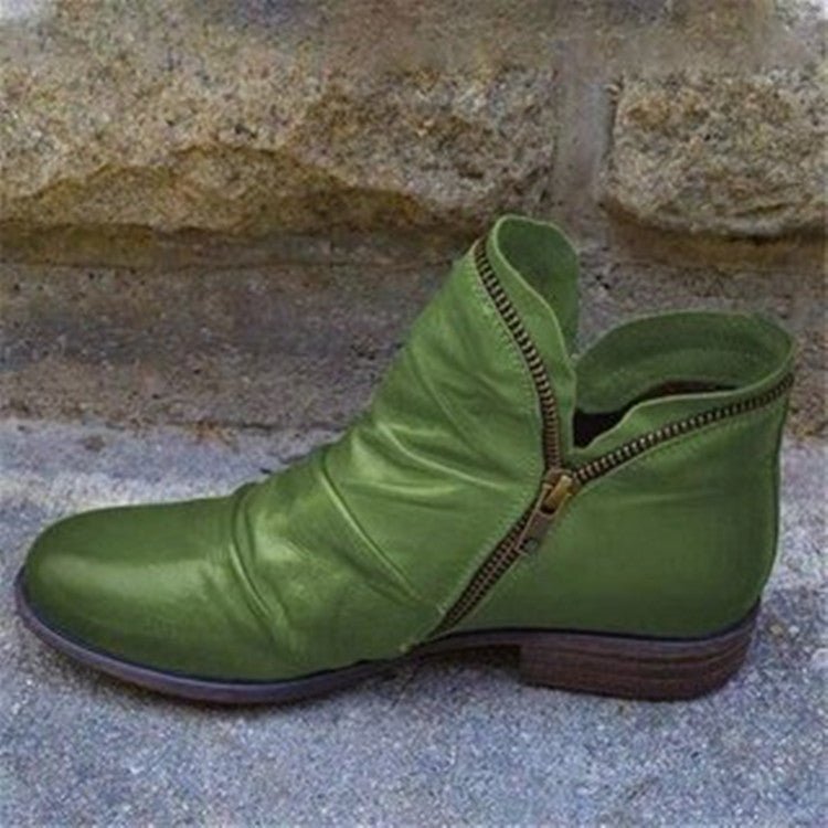 Giulia - Stivaletti in Pelle con Zip