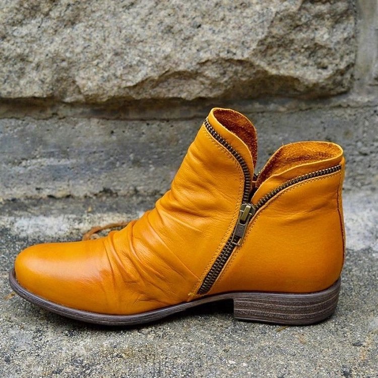 Giulia - Stivaletti in Pelle con Zip