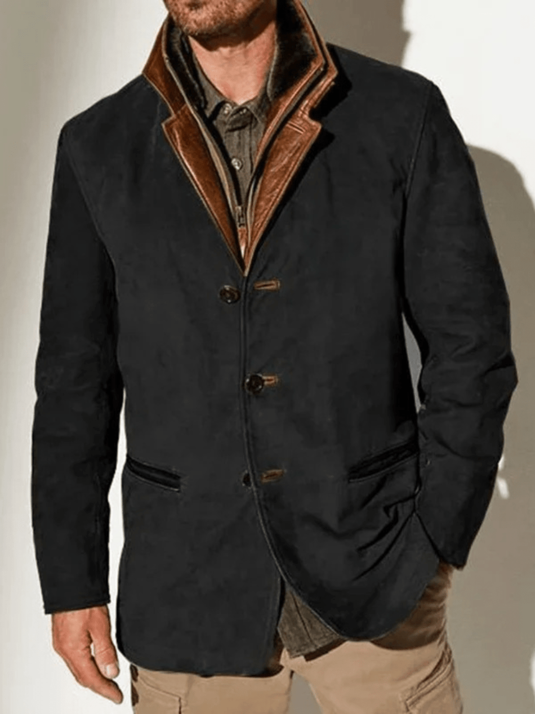 Elio - Giacca di Pelle Vintage