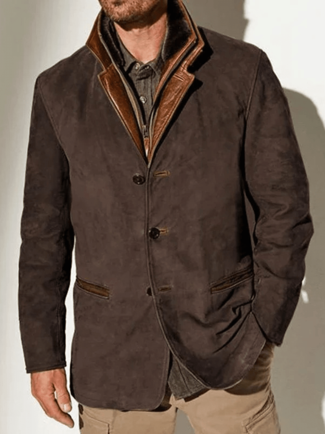Elio - Giacca di Pelle Vintage