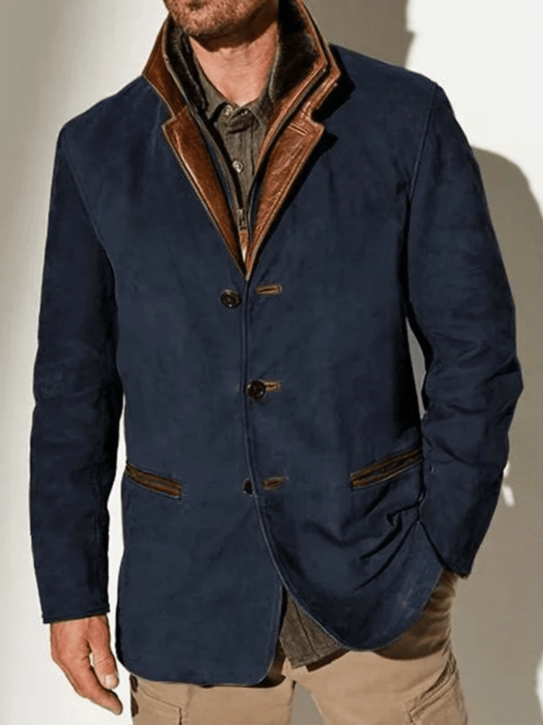 Elio - Giacca di Pelle Vintage